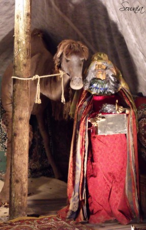 Crèche de Noël.