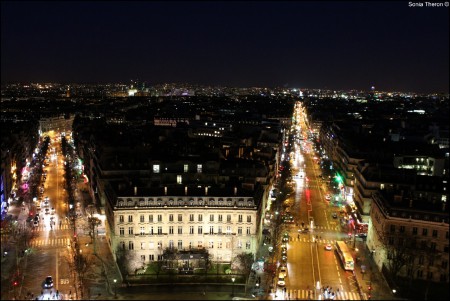 Paris la nuit.